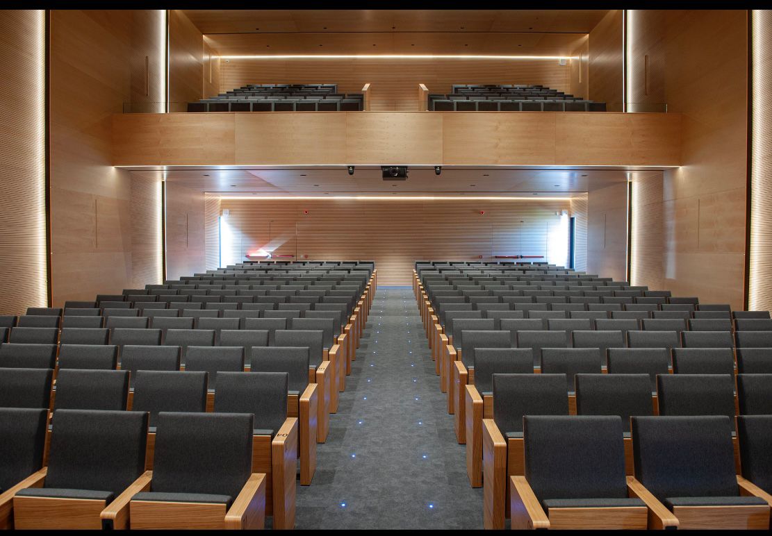 Beautiful designed auditorium of university Image